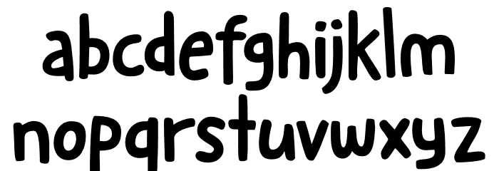 Kabouter DEMO Regular Font LOWERCASE