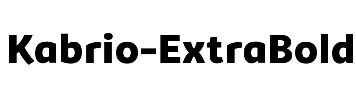 Шрифт extrabold