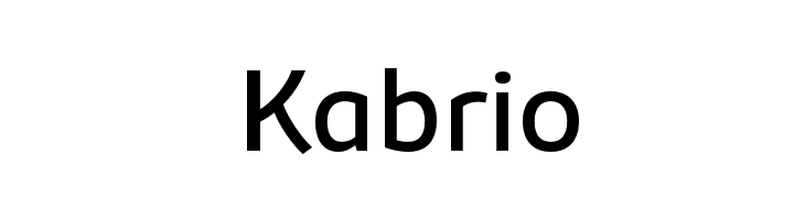 Kabrio Font