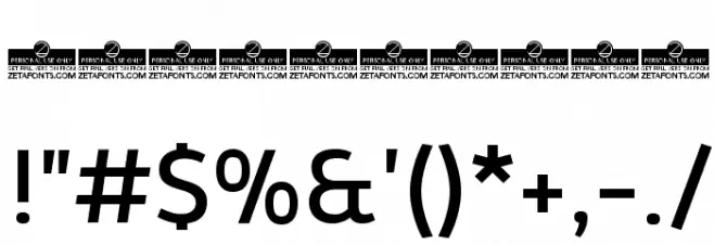 Kabrio Font OTHER CHARS