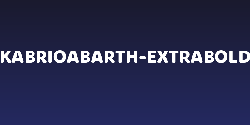 KabrioAbarth-ExtraBold Social Header