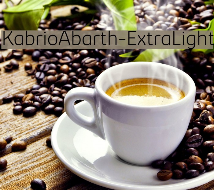 KabrioAbarth-ExtraLight Example 2