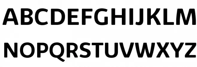 KabrioAlternate-Bold Font Litere mari