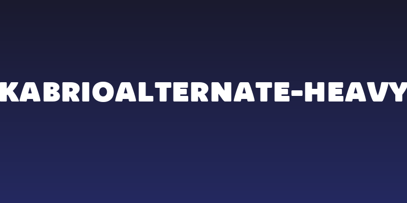 KabrioAlternate-Heavy Social Header