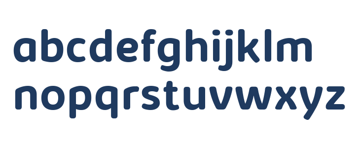 KabrioSoft-Bold Lowercase