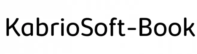 KabrioSoft-Book  Descarca Fonturi Gratis