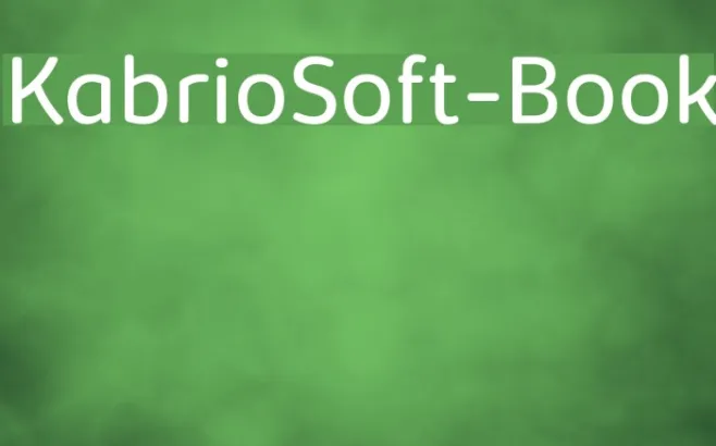 KabrioSoft-Book Example 3