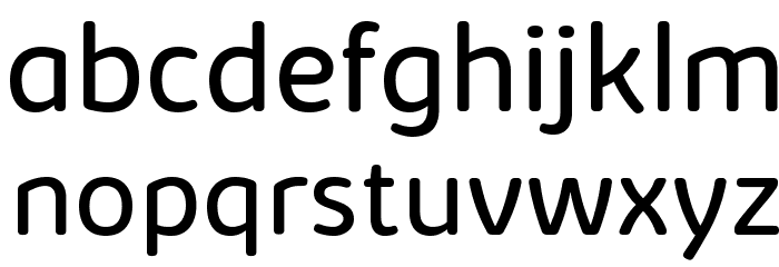 KabrioSoft-Book Font LOWERCASE