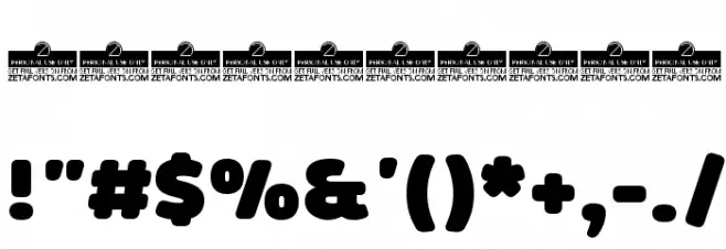 KabrioSoft-Heavy Font OTHER CHARS