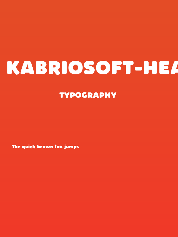 KabrioSoft-Heavy Poster