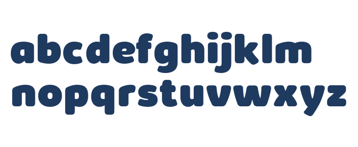 KabrioSoft-Heavy Lowercase