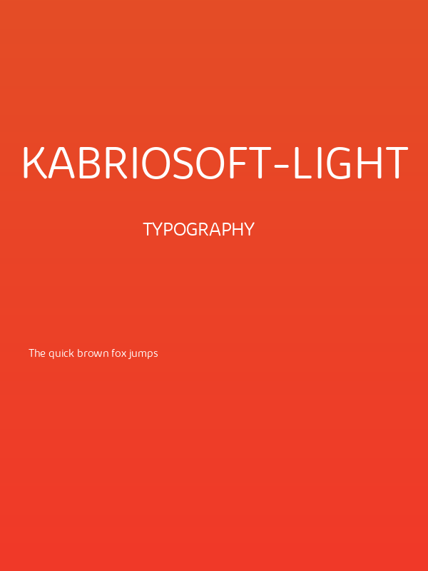 KabrioSoft-Light Poster