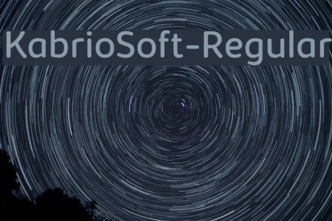 KabrioSoft-Regular Example 2