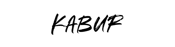 Kabur  font caratteri gratis
