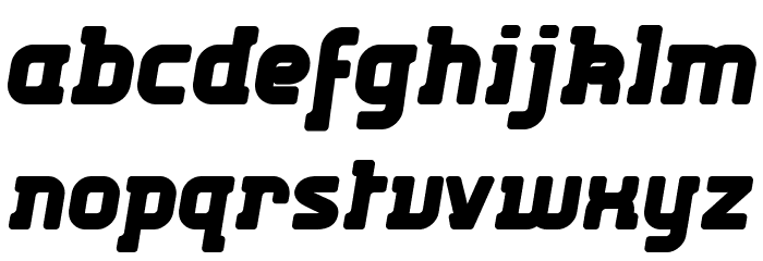 Kabys Font LOWERCASE