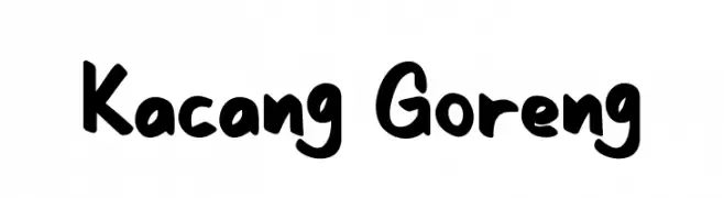 Kacang Goreng  Скачать бесплатные шрифты