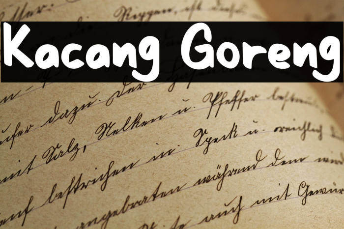 Kacang Goreng Example 2