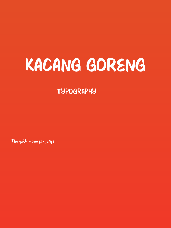 Kacang Goreng Poster