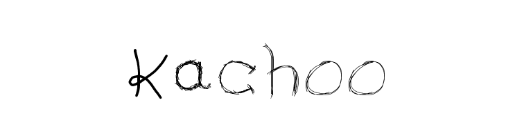 Kachoo Fonte