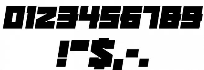 Kachusha Bold Italic Font OTHER CHARS