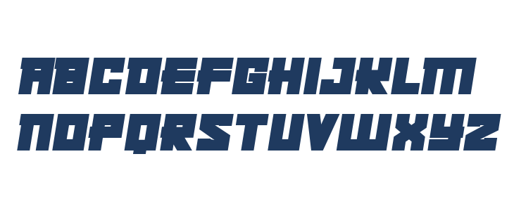 Kachusha Bold Italic Lowercase