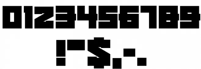 Kachusha Bold Font OTHER CHARS