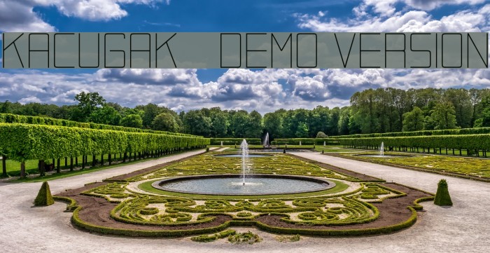 Kacugak - demo version Font examples