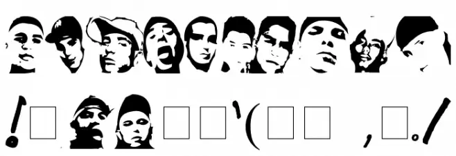 Kadafia Font OTHER CHARS