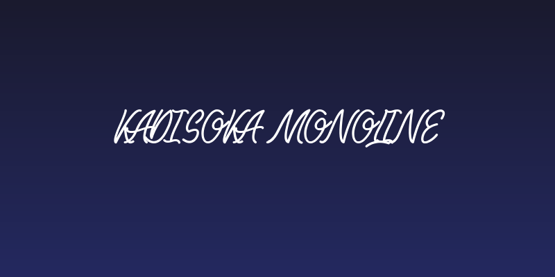 Kadisoka-Monoline Social Header
