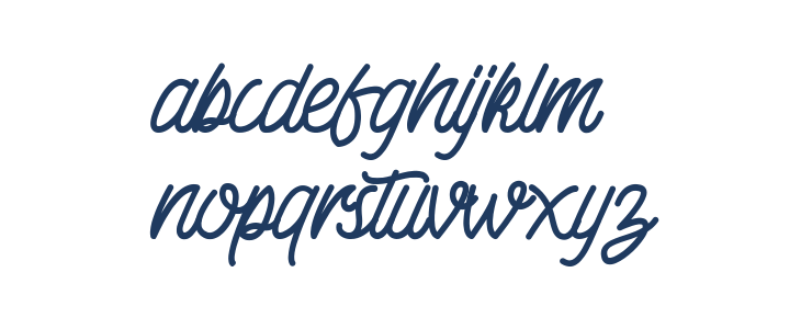 Kadisoka-Monoline Lowercase