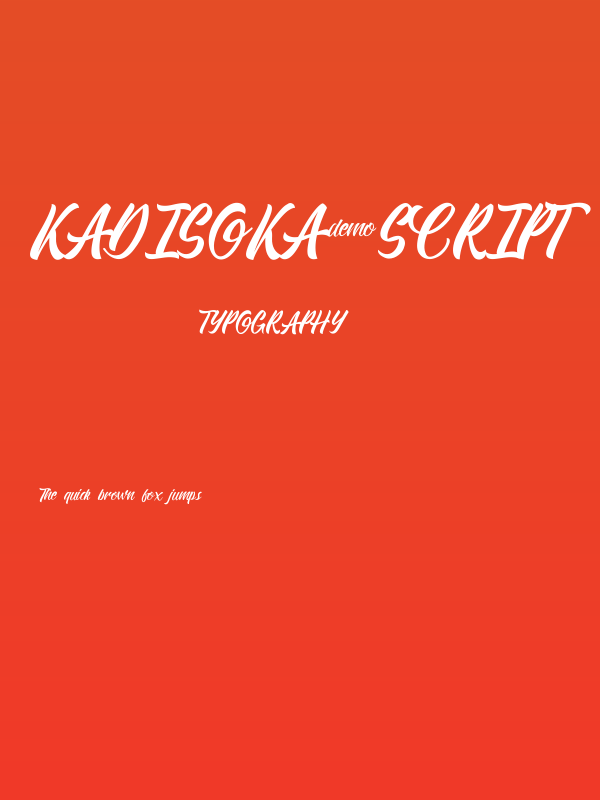 Kadisoka-Script Poster