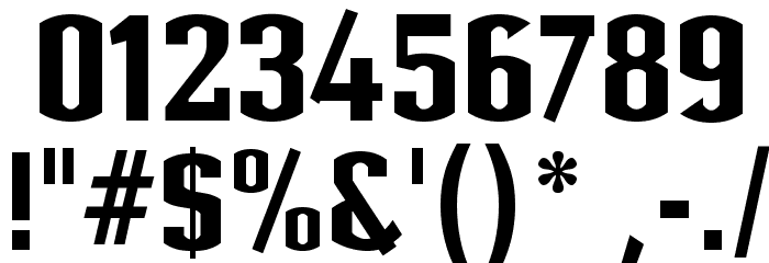 KadlecUT Bold Font OTHER CHARS