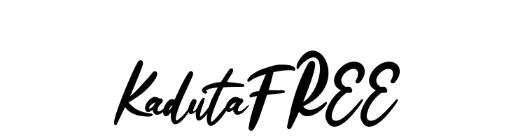 KadutaFREE  font caratteri gratis