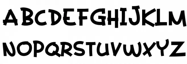 Kaeden Bold Schriftart Groß