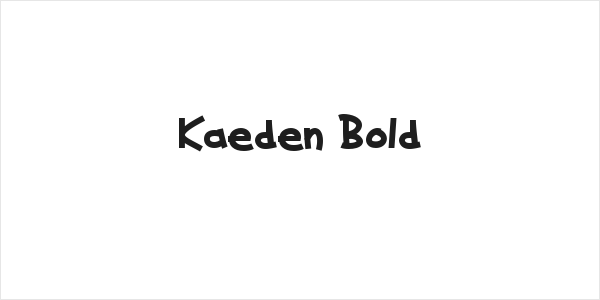 Kaeden Bold Logo