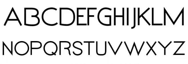 Kaei Regular フォント 大文字