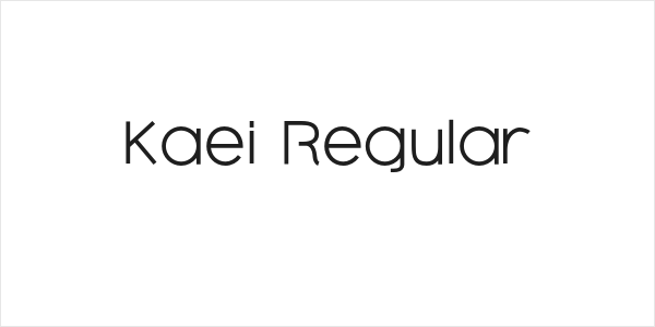Kaei Regular Logo