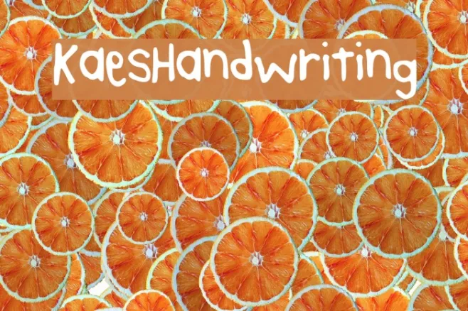 KaesHandwriting Example 1