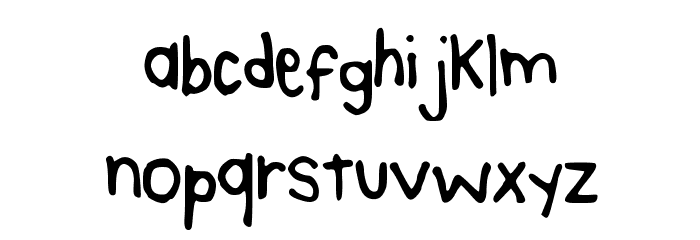 KaesHandwriting Font LOWERCASE