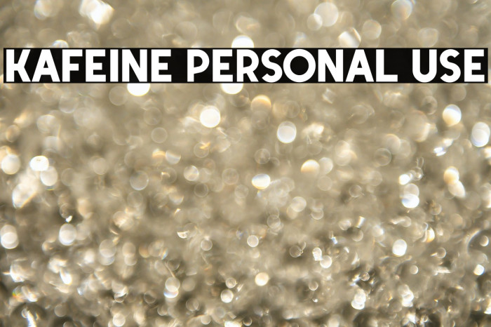 Kafeine Personal Use Example 2