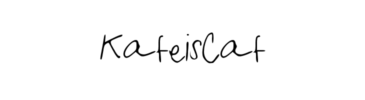 KafeisCaf  नि: शुल्क फ़ॉन्ट्स डाउनलोड