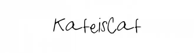 KafeisCaf  Frei Schriftart Herunterladen