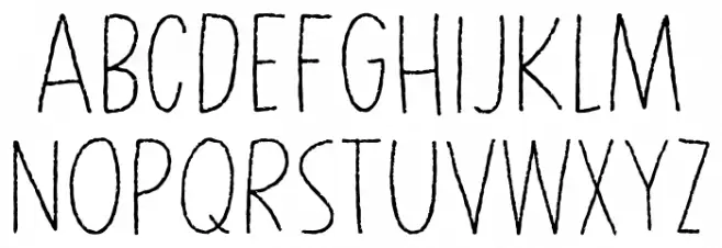 Kaffemoster DEMO Regular Font LOWERCASE
