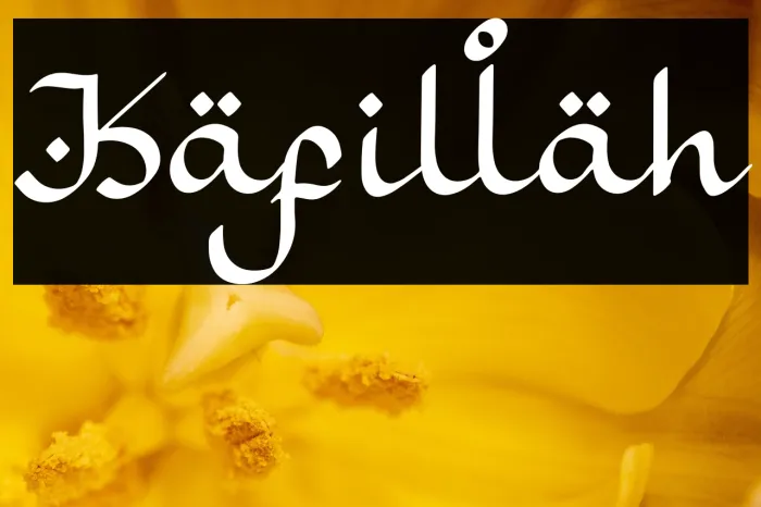 Kafillah Example 1