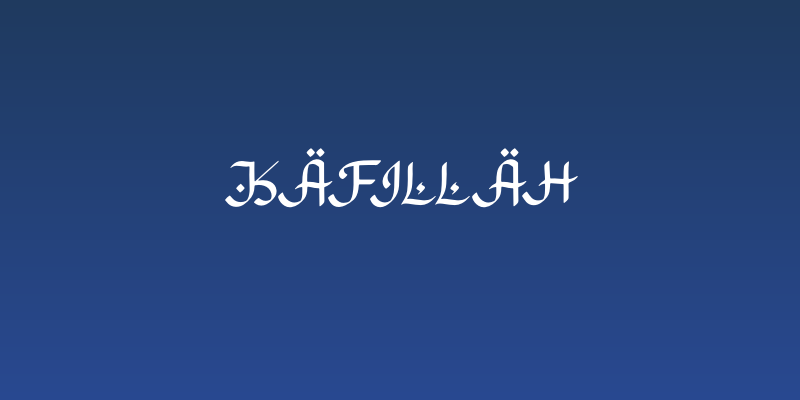Kafillah Social Header