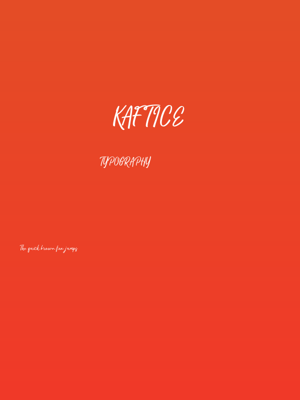 Kaftice Poster