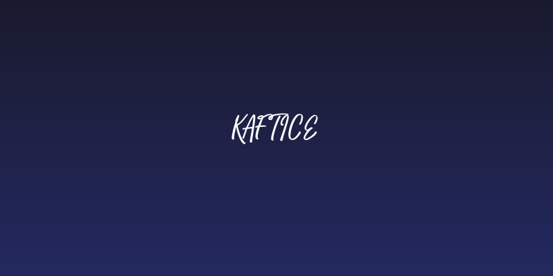 Kaftice Social Header
