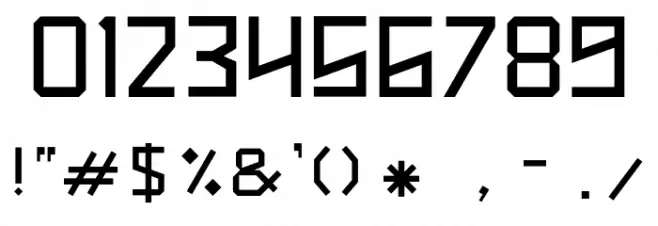 Kagaku Font OTHER CHARS