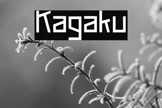 Kagaku Font examples