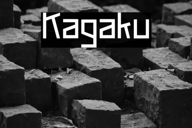 Kagaku Font examples